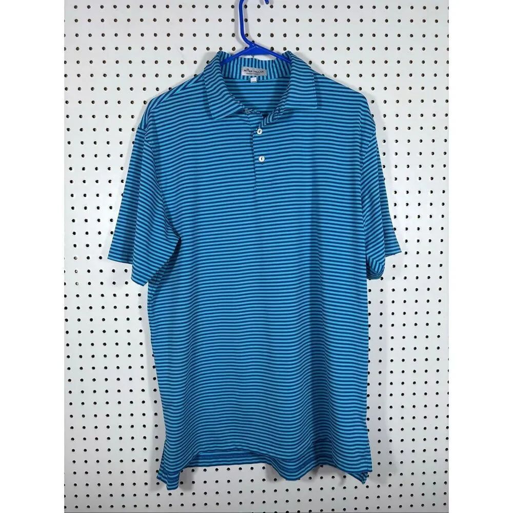 Peter Millar summer comfort polo shirt size L